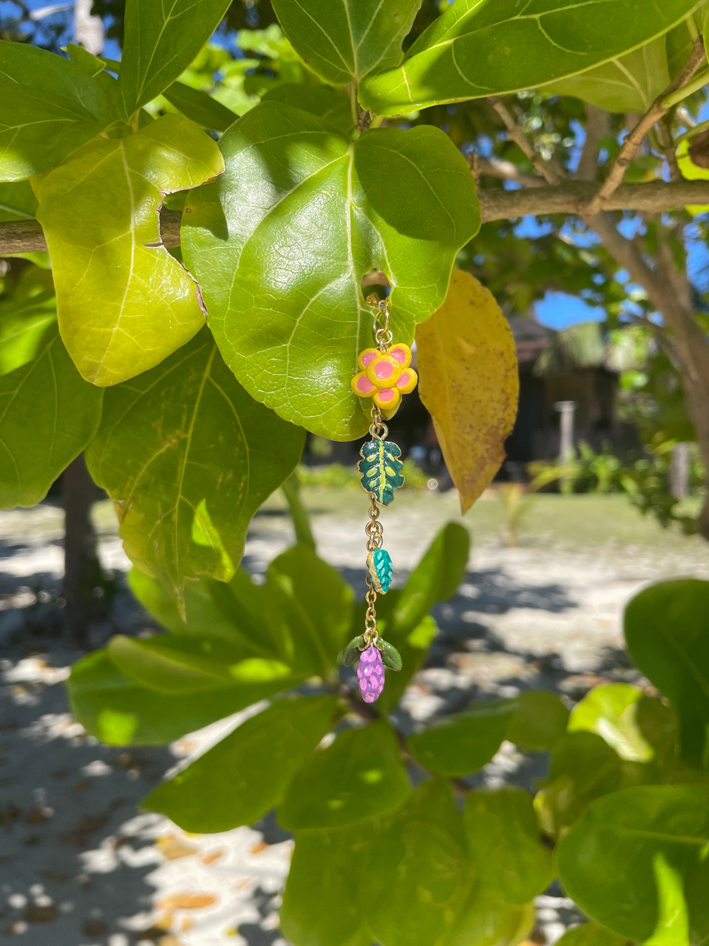 Floral Drop Earrings