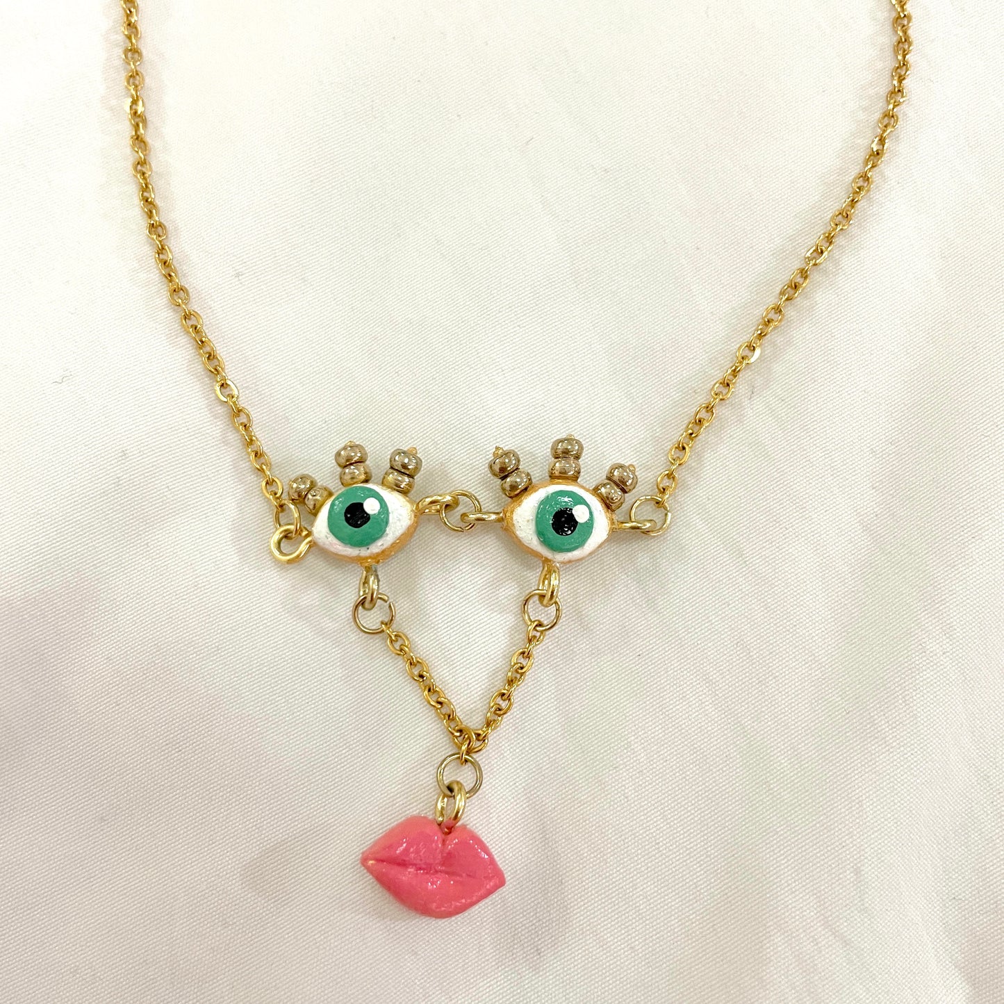 Dani Daffodil Face Necklace