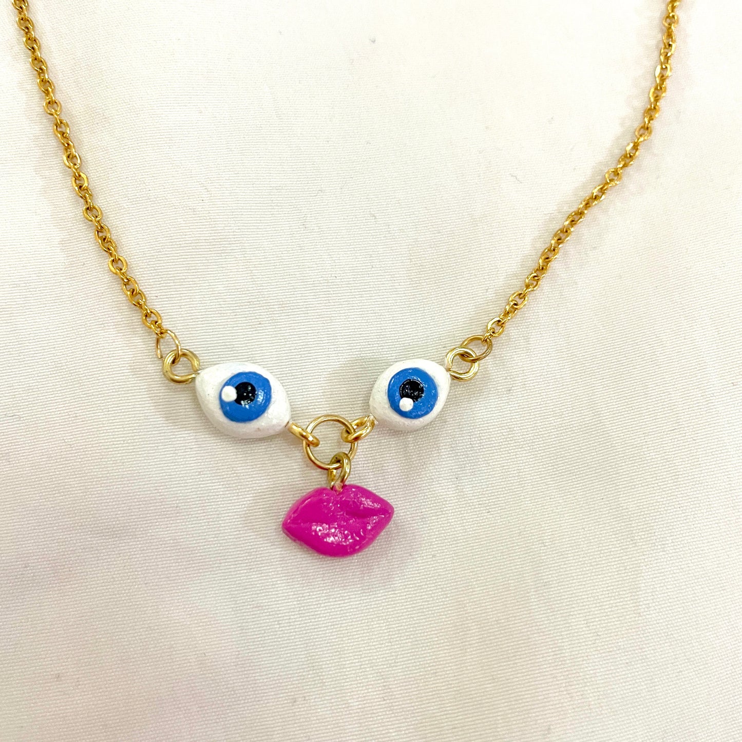 Dani Daffodil Face Necklace