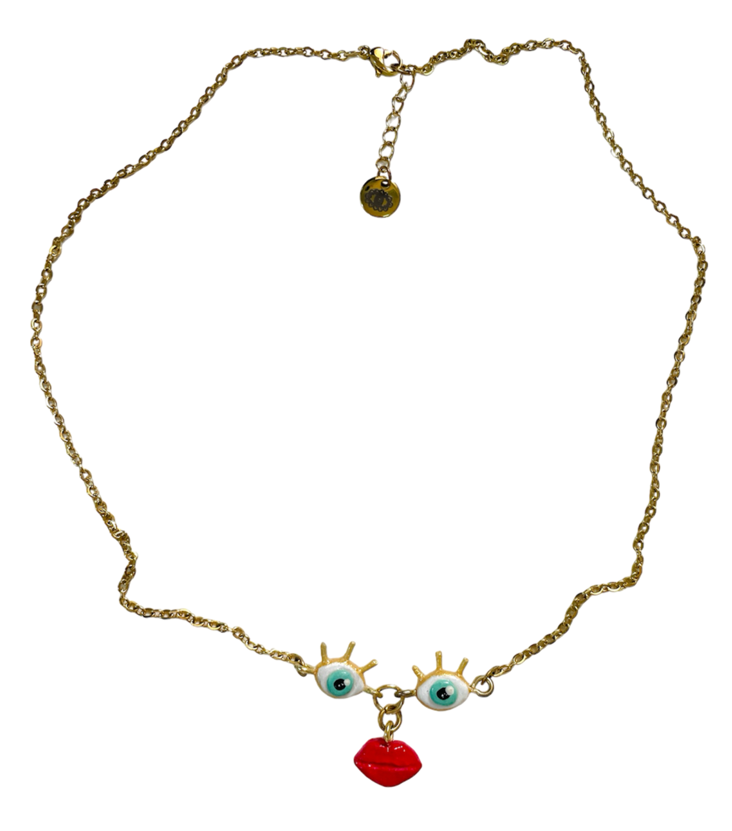 Dani Daffodil Face Necklace