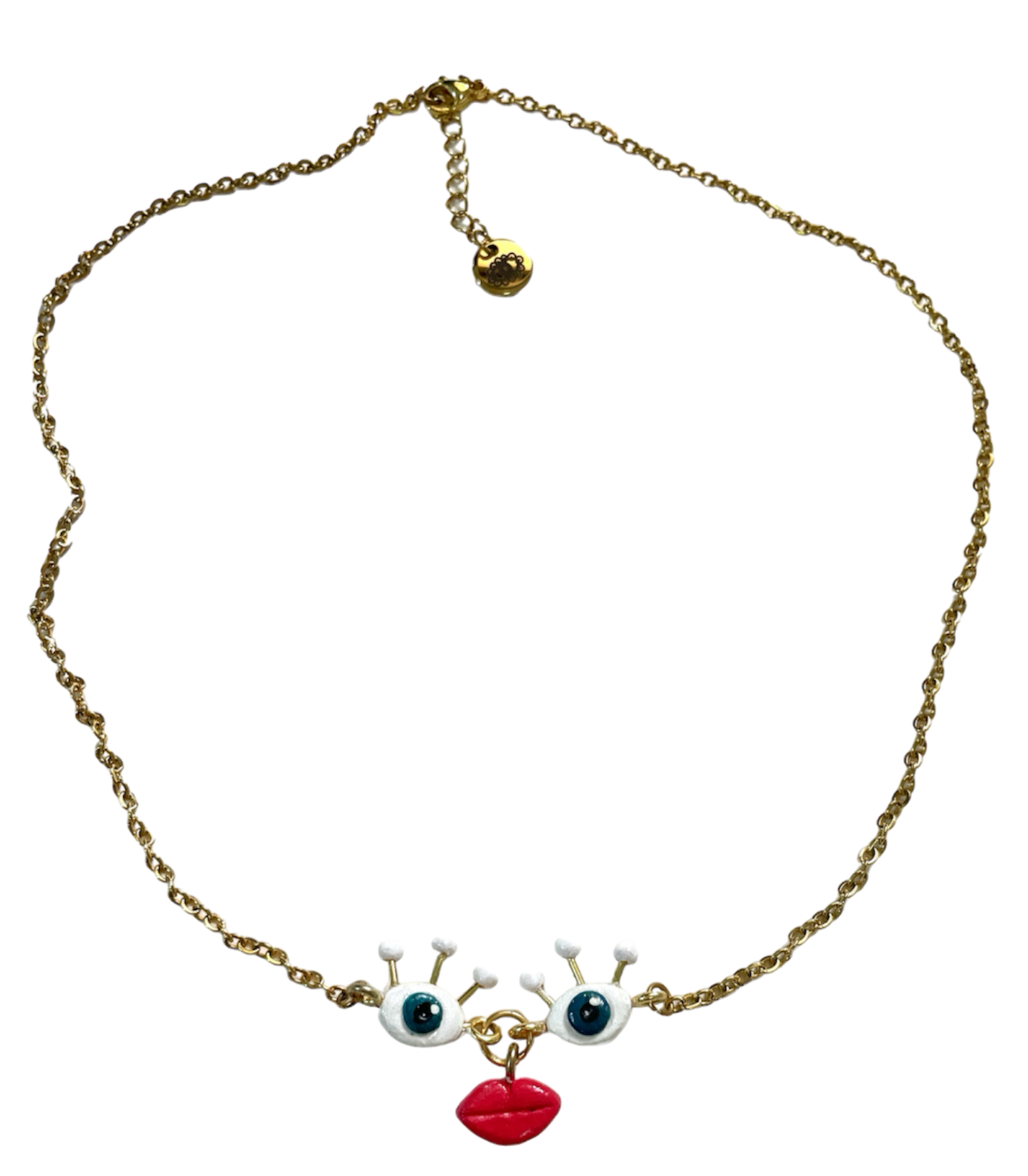 Dani Daffodil Face Necklace