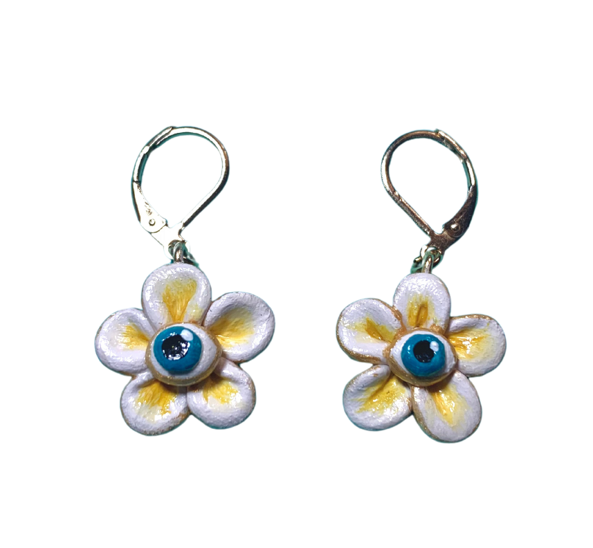 Kalachuchi Drop Earrings