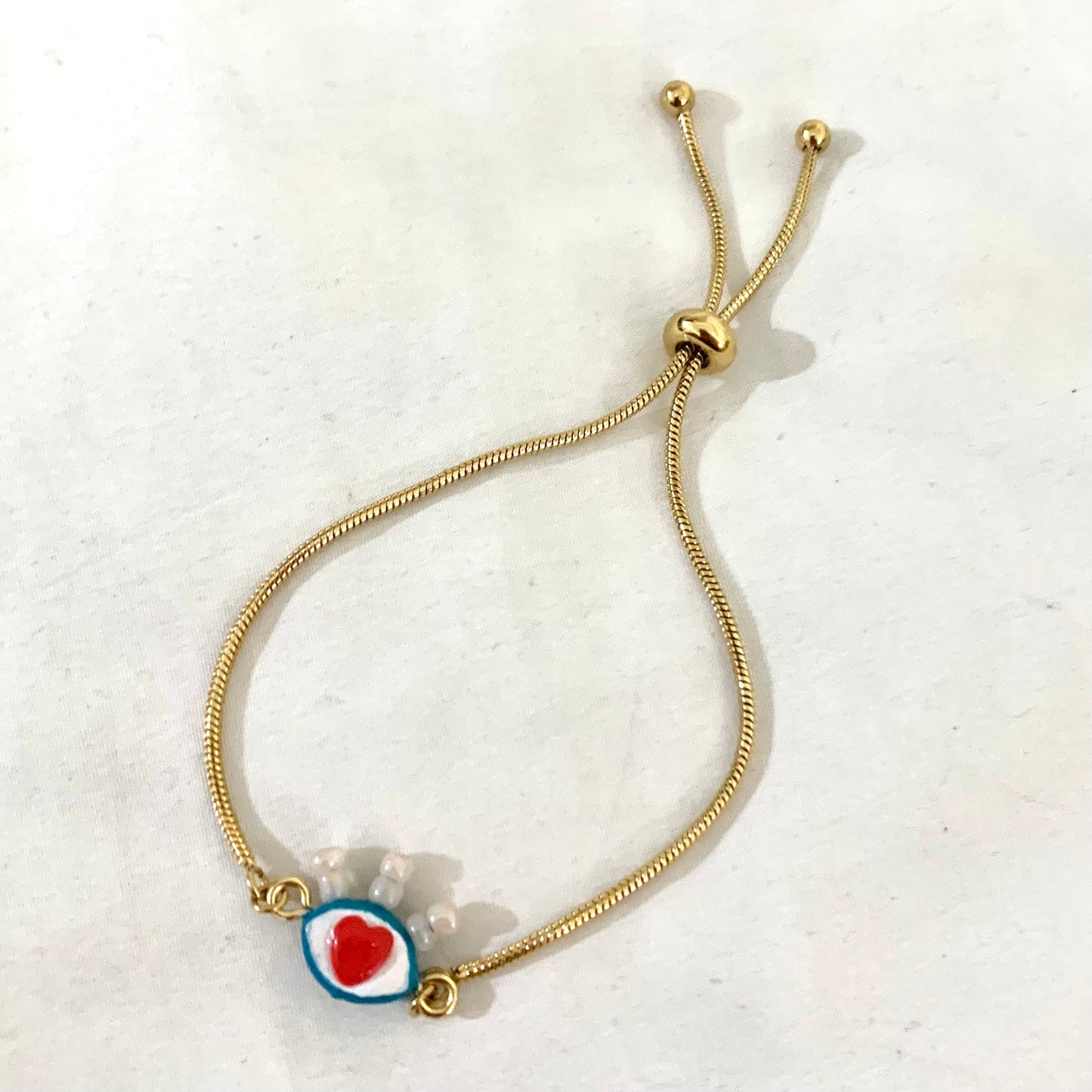 Eye Charm Bracelet - Adjustable