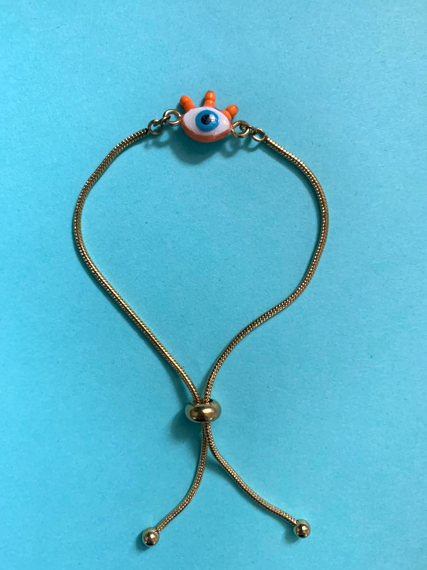 Eye Charm Bracelet - Adjustable