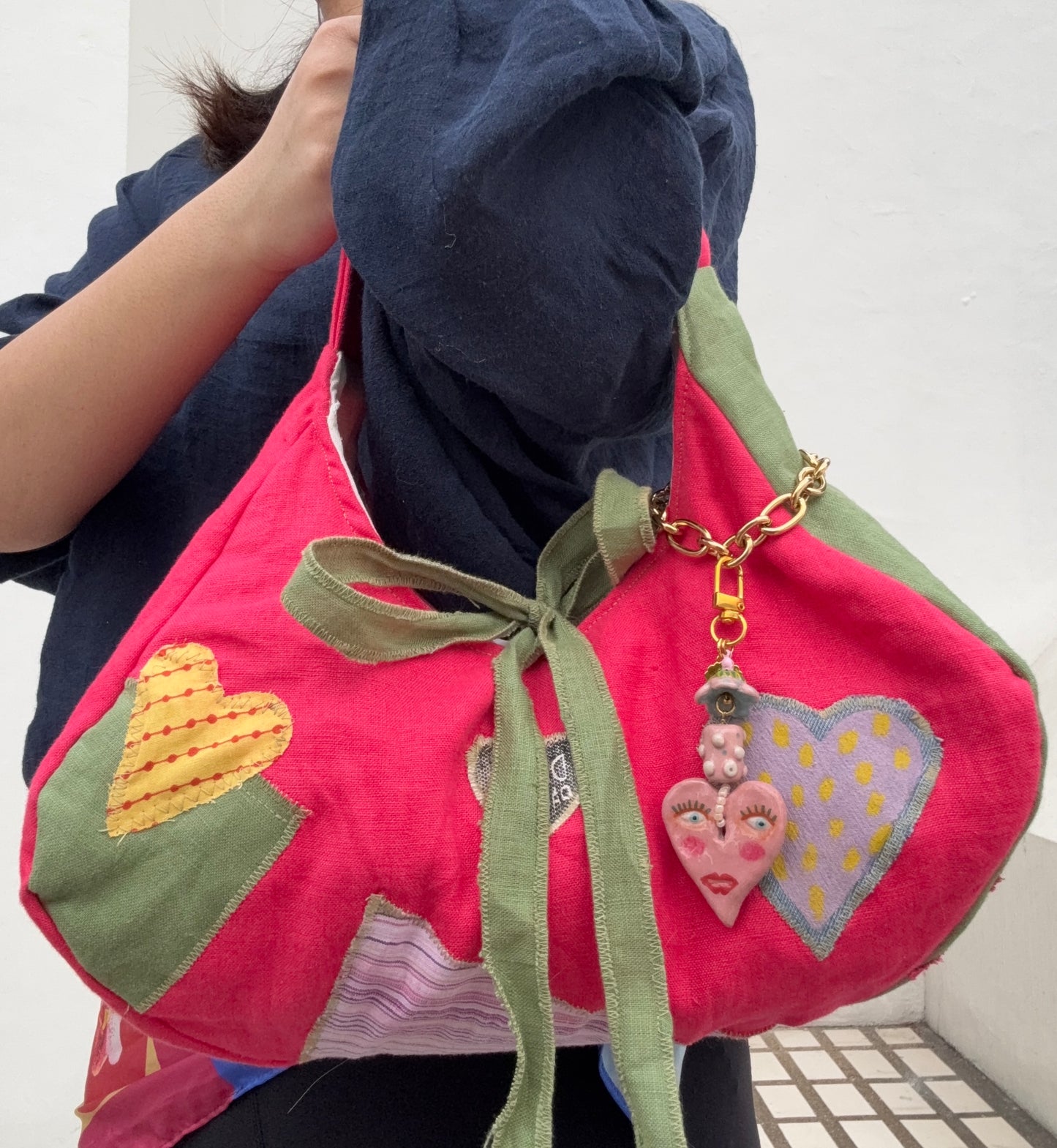 Dani Daffodil Patched Kili Bag