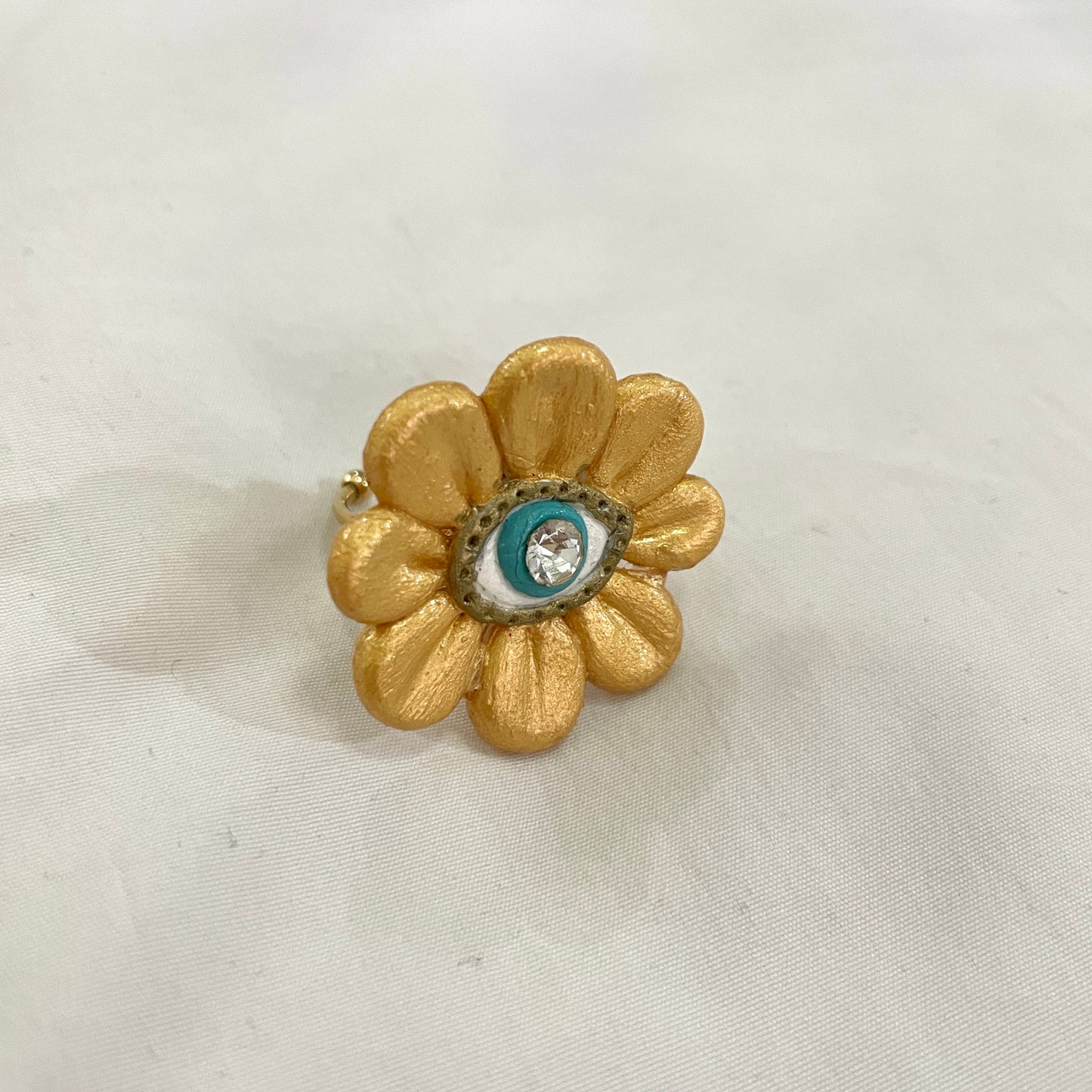 Flower Eye Ring