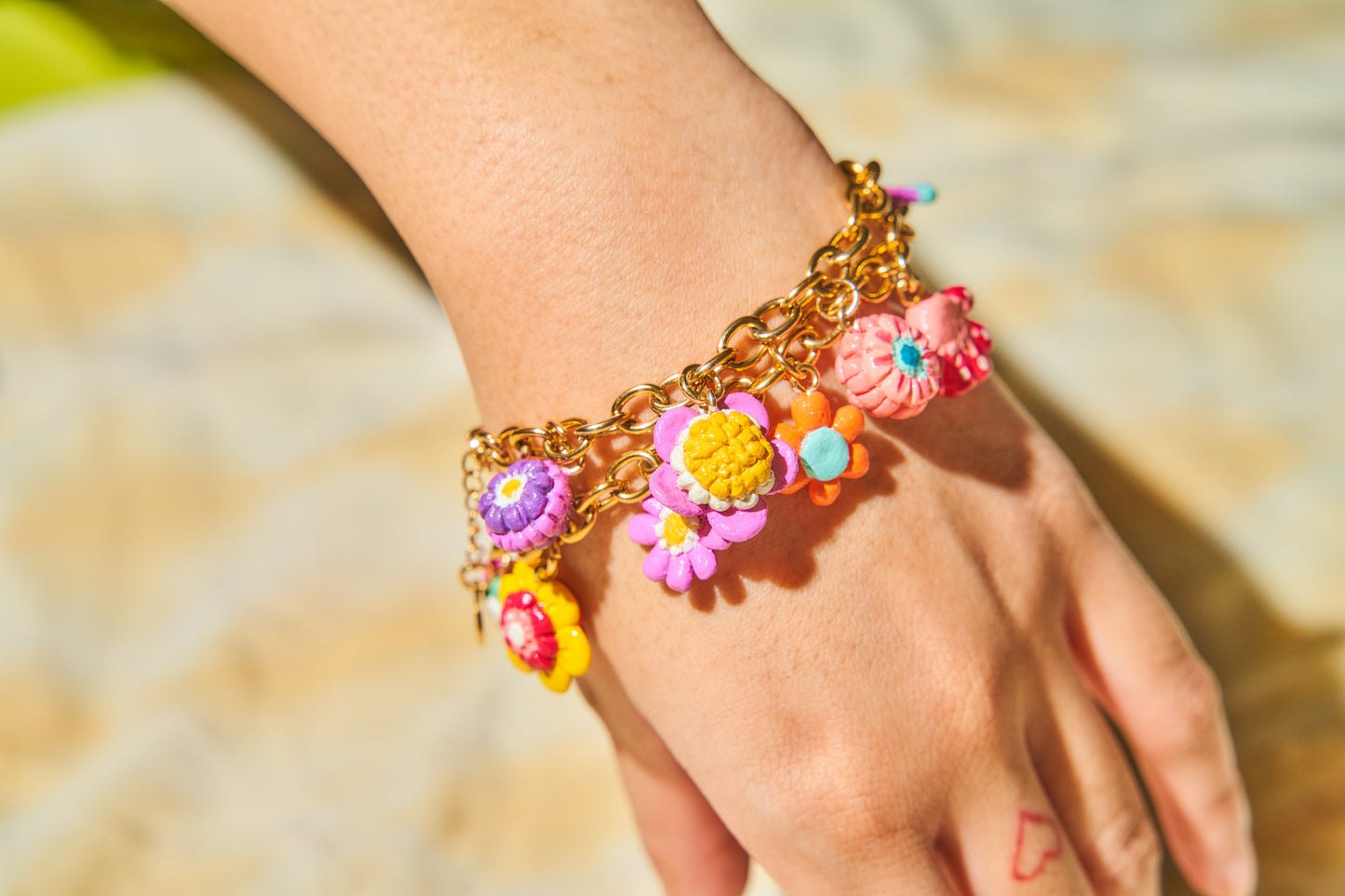 Dani Daffodil Charm Bracelet